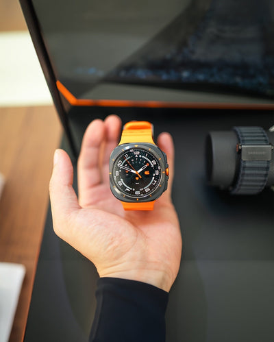 Galaxy Watch 7 Ultra Smartwatch (Orange Strap)