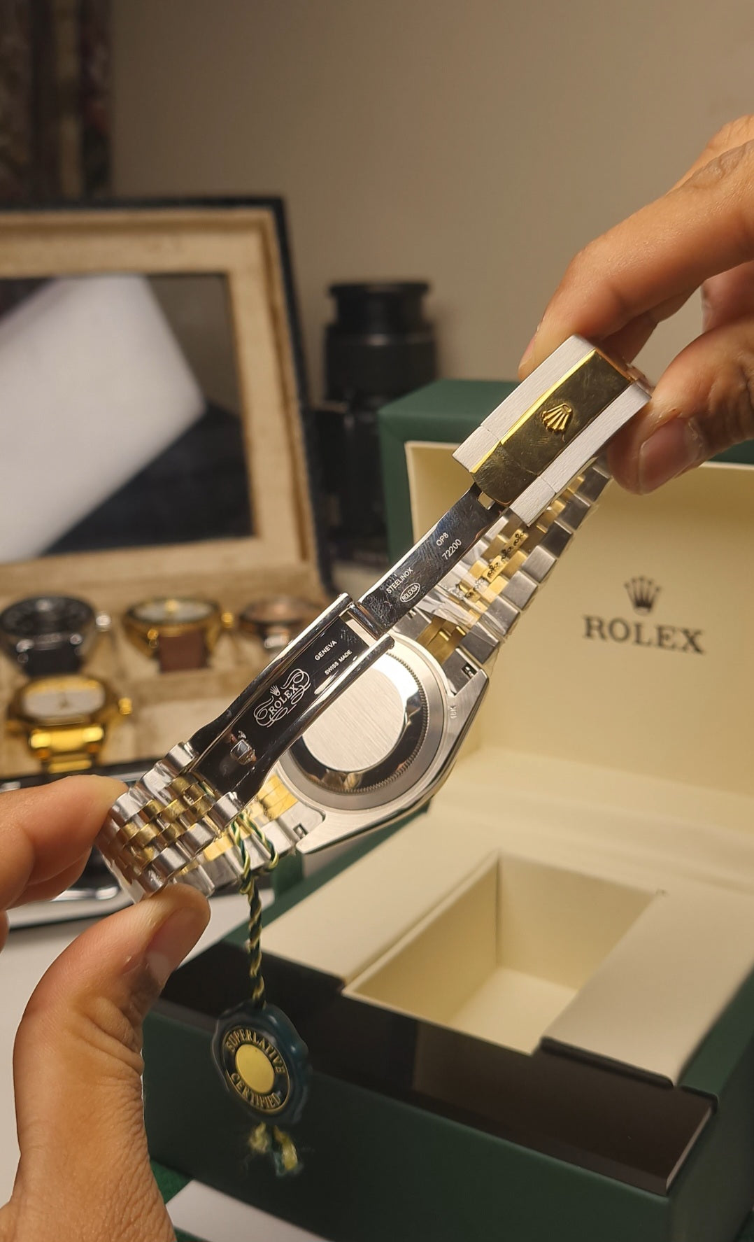 RLX Date Just Jubilee Chain