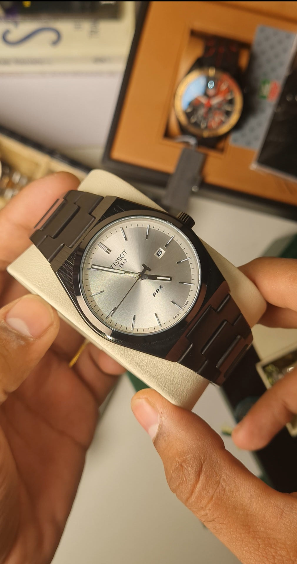 Tissot Prx (1853) - Limited Black Edition - Luxury Stainless Steel Watch