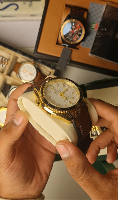 Omega Seamaster - Premium Gold & White Edition