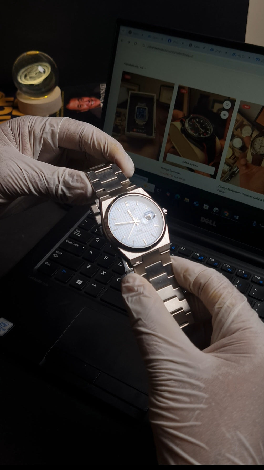 Tissot Prx | Quartz | Silver Chain | Tiffany Texture Blue Dial.        High Demanding