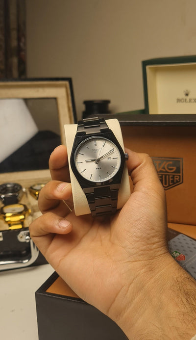 Tissot Prx (1853) - Limited Black Edition - Luxury Stainless Steel Watch