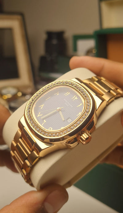 Patek Philippe Stoned (Navy Blue)