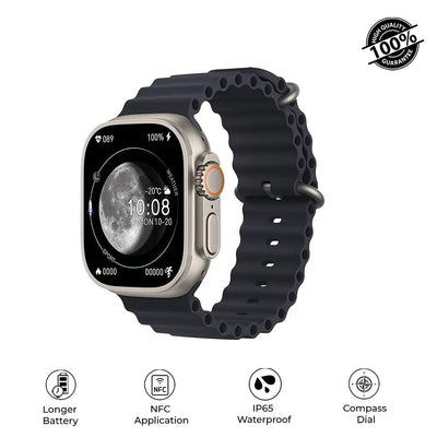 ULTRA 7in1 Straps Smart Watch Straps 2.1 Inch HD Screen With 7 Different Straps Bluetooth Calling Smart Watch