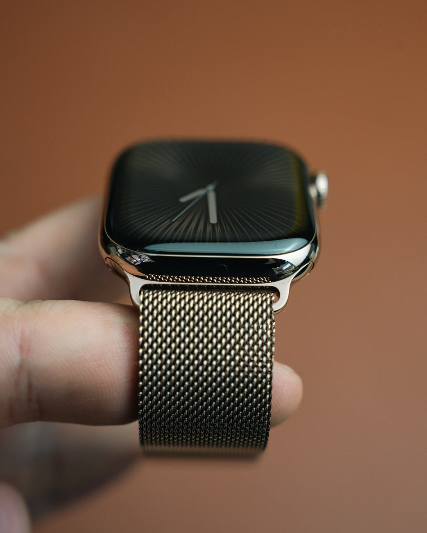 Apple logo series 10 Gold with Magnetic Chain