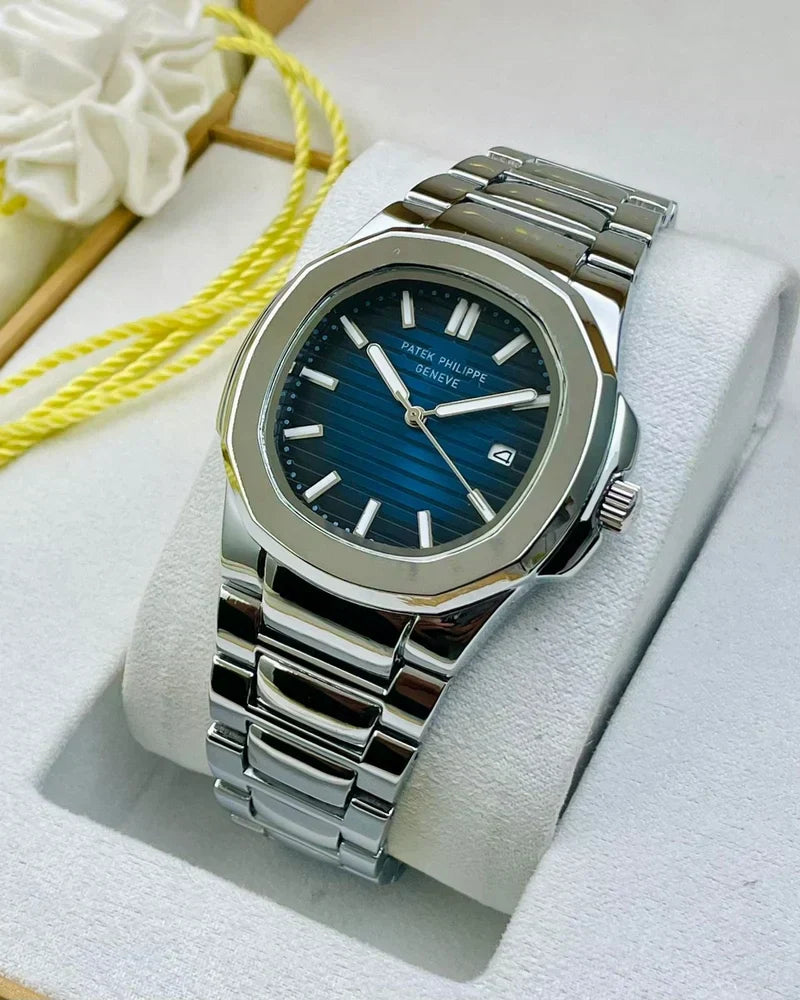 Patek Philippe Date Just - Silver Blue
